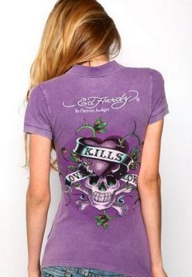 cheap Ed Hardy shirt(Women)-757